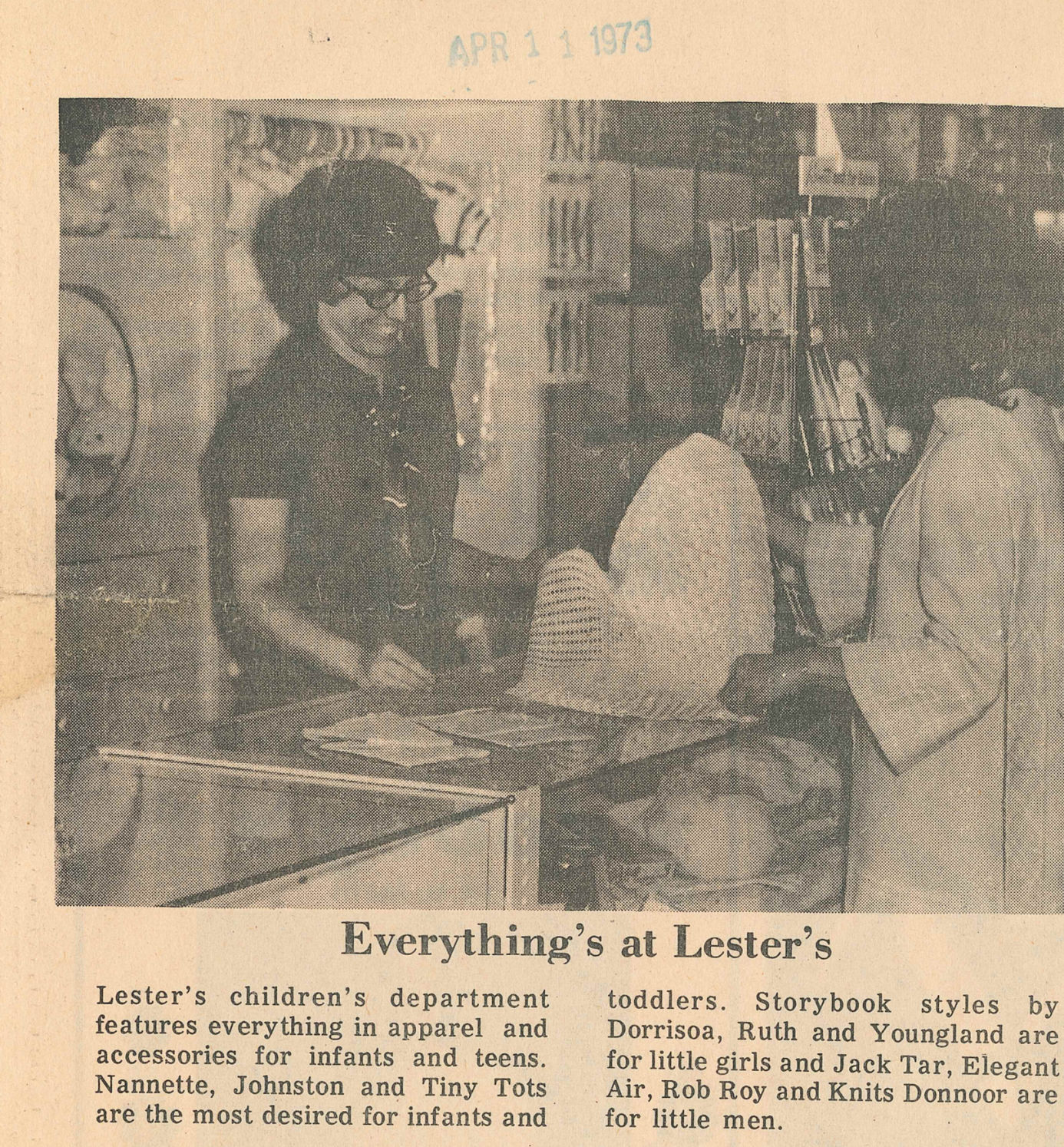 The Eagle Archives: Lester's